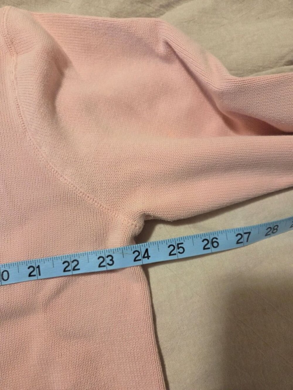 Eddie Bauer Womens Pink Cotton Crewneck Sweater XL classic All Natural preppy - Picture 6 of 7